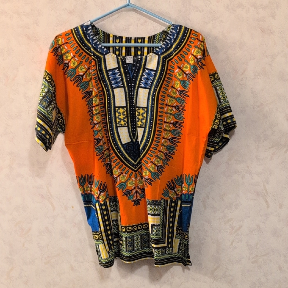 Colorful Dashiki Women's Blouse